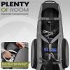 OutdoorMaster Golf Travel Bag, 900D Heavy Duty Oxford Waterproof - Black + Gray view 3