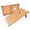 Cornhole Set - 4ftx2ft Regulation Size Outdoor Bean Bag Toss with 8 Bags Included - Yard Games for Adults and Kids by Trademark Games (Blue, Red, Tan) view 4