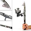 Sougayilang Spinning Fishing Rod and Reel Combos Portable Telescopic Fishing Pole Spinning reels for Travel Saltwater Freshwater Fishing(2.7M/8.86FT) view 2
