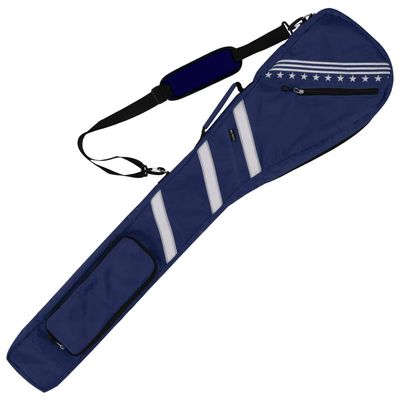 Big Teeth Golf Sunday Bag, Small Golf Bag Lightweight, Par 3 Golf Bag for A Few Clubs Driving Range, Practice with Carry Shoulder Strap Foldable Multi-Colour