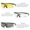 xaegistac Shooting Glasses Eye Protection for Shooting Range,Tactical Glasses with 3 Interchangeable Lens High Impact Eye Protection view 4