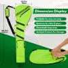 Big Teeth Golf Sunday Bag, Small Golf Bag Lightweight, Par 3 Golf Bag for A Few Clubs Driving Range, Practice with Carry Shoulder Strap Foldable Multi-Colour view 3
