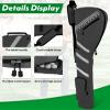 Big Teeth Golf Sunday Bag, Small Golf Bag Lightweight, Par 3 Golf Bag for A Few Clubs Driving Range, Practice with Carry Shoulder Strap Foldable Multi-Colour view 4