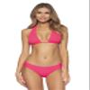 BECCA by Rebecca Virtue Fine Line Rib American Fit Pant Bottoms Pink Punch SM view 3