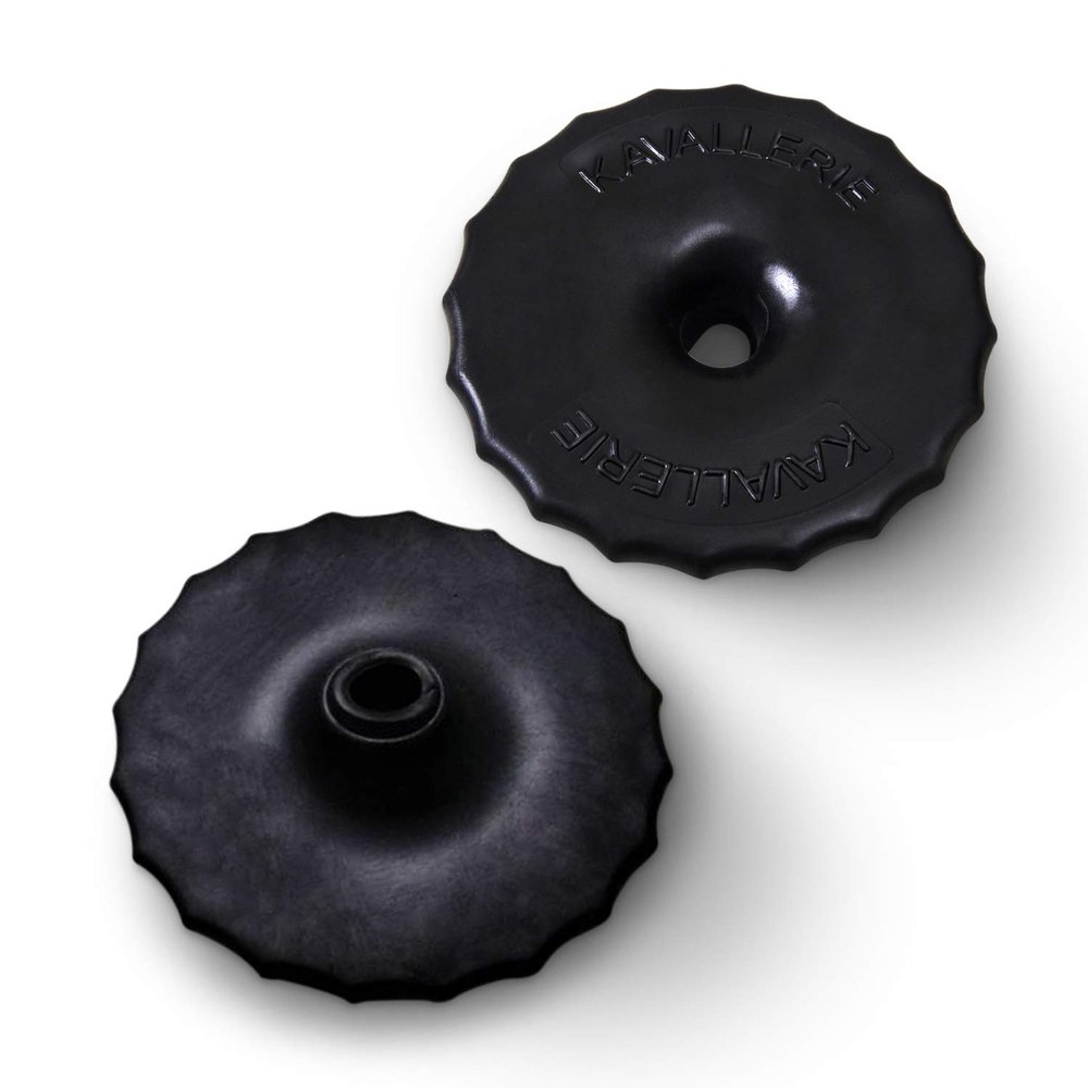 Kavallerie Gel Bit Guard - Soft and Flexible Rubber Bit Guards with Gel Contour, Protects Horses Mouth and Lips from Chafing and Pinching, Prevents Injuries and Works with Most Bit Types