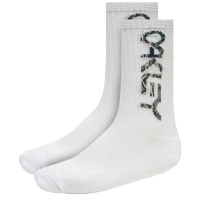 Oakley mens 2.0 (3 Pcs) B1B SOCKS 2 0 3 PCS , White, Large US