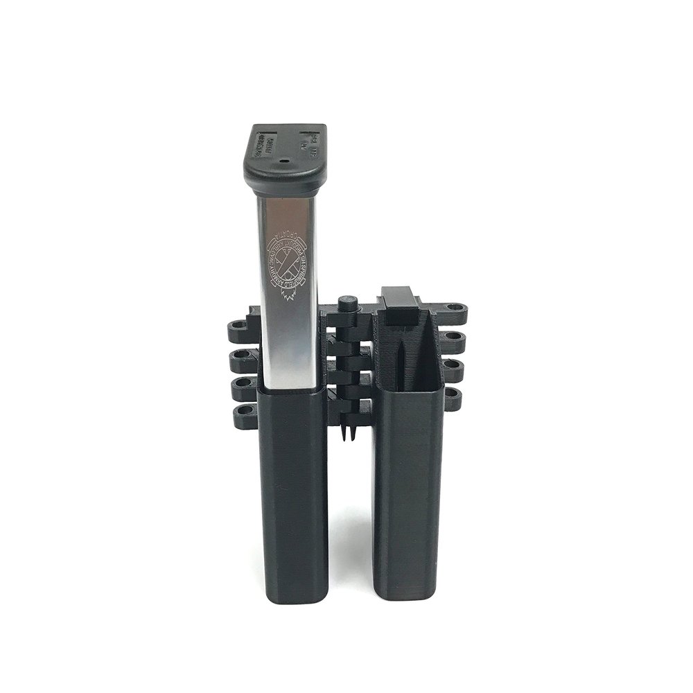 eAMP Challenger - Springfield Armory XDM 9mm Dual Magazine Pouch - MagP0164-B