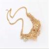 Women Lovely Colorful Filigree Bib Statement Necklace view 2