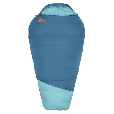 Kelty Mistral Down Sleeping Bag, 550 Fill Power Budget Down-Filled Camping Bag, Water Resistant, Lightweight, 3-Season (20 Degree, Women's)
