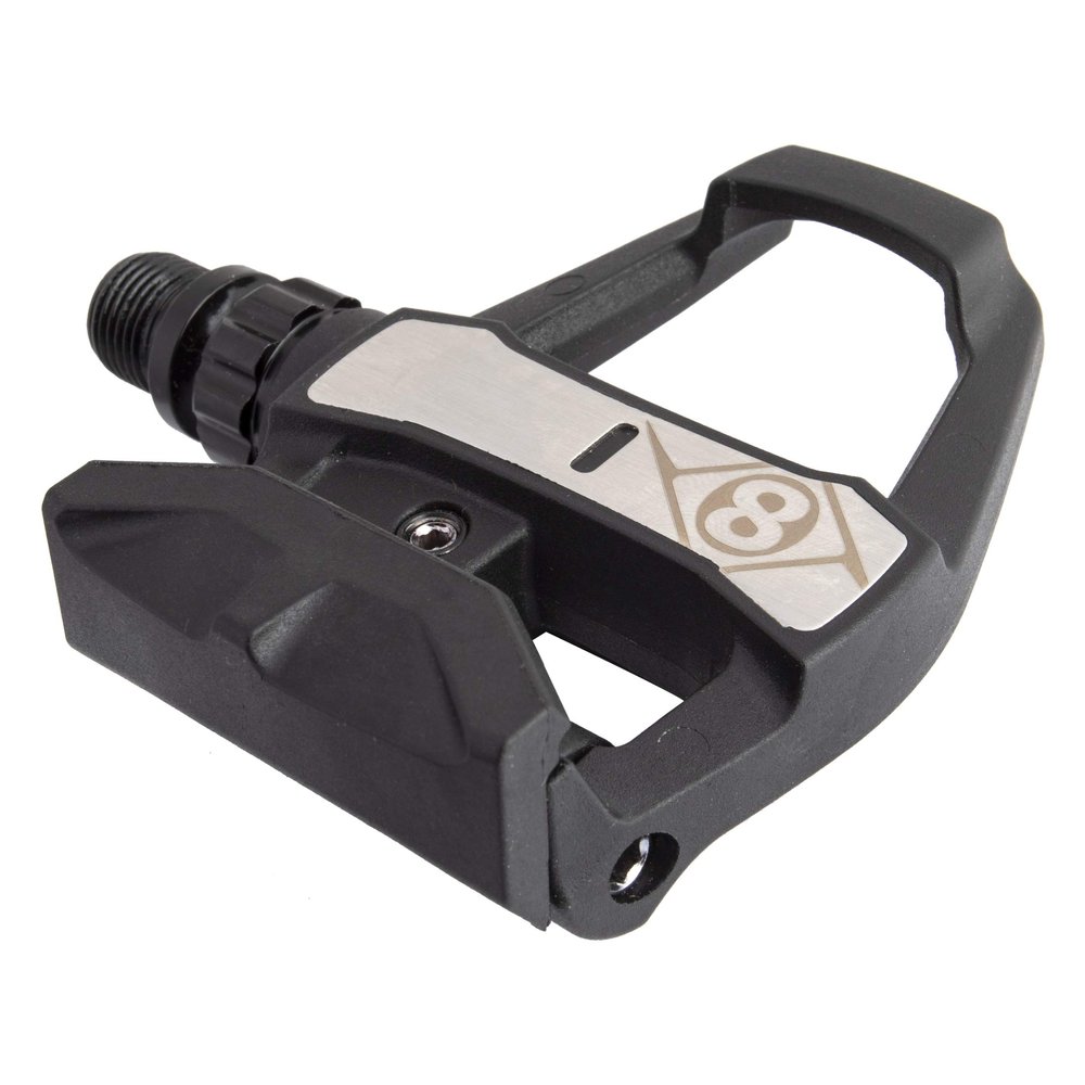 Origin8 Spryte Composite Road Clipless Pedals, Look Keo, 9-16", Black