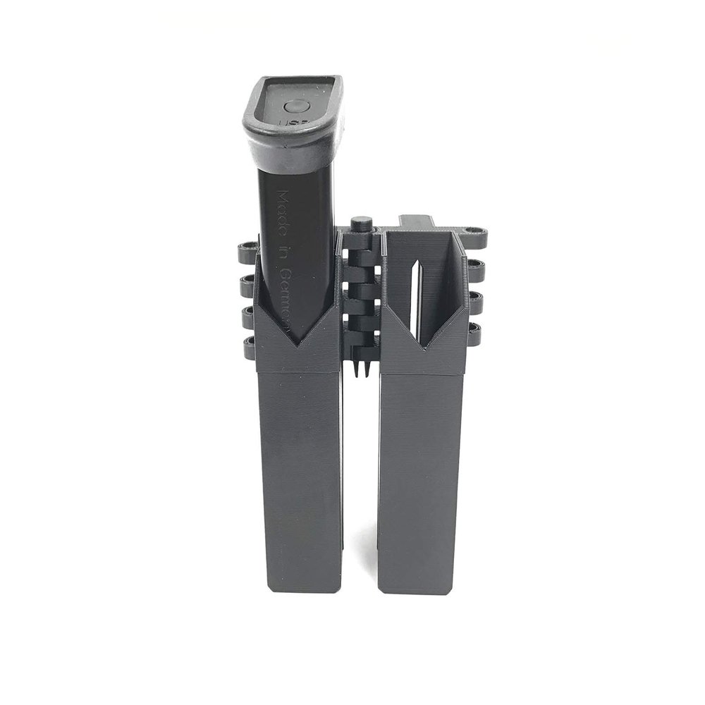 MCE Digital Armory - H&K USP 45 Full MK 23 Dual Mag Pouch - MagP0061-B