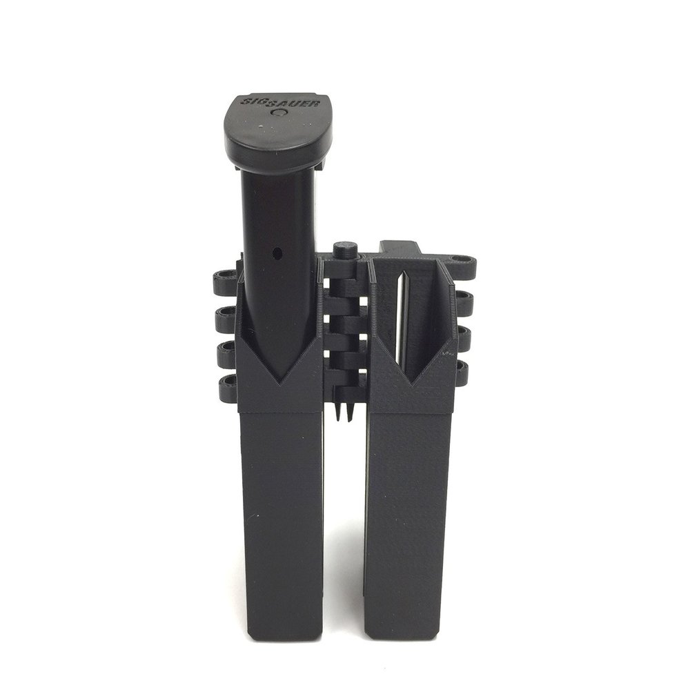 eAMP Patriot fits Sig Sauer 250, 320 Full 9mm Dual Mag Pouch - MagP0062-B