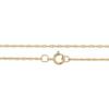 14Kt Gold Filled 0.8mm 14" Rope Chain with 5.5mm Spring Ring Clasp - 1 Pc (13269)/1 view 1