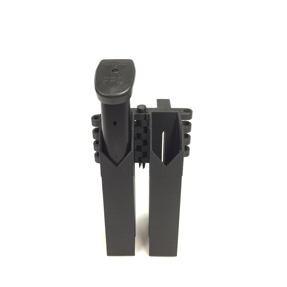 eAMP Patriot - Walther PPQ .45 Dual Mag Pouch - MagP0055-B