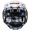 V3.0 Hockey Player Helmet with cage - White (Medium, White) view 3