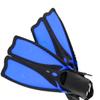 1 Pair Outdoor Snorkeling Fins Snorkeling Fins for Snorkel Full Foot Flippers Mermaidz Major view 4
