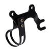 Qii lu Disc Brake Bracket Frame Adaptor,Adjustable Disc ycle Brake Adapter Bracket with ycle Posts Clamp Frame Adaptor Mount Cycling Accessories view 1