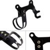 Qii lu Disc Brake Bracket Frame Adaptor,Adjustable Disc ycle Brake Adapter Bracket with ycle Posts Clamp Frame Adaptor Mount Cycling Accessories view 3