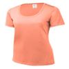 Gravity Threads UV Protection Ladies Pro Scoop Tee, Soft Coral L view 1