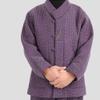 Altair Men Quilted Cotton 100 Jacket Pants Set Zen Meditation Clothing,Temple Clothing Fusion Hanbok (Purple, M) view 3