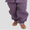 Altair Men Quilted Cotton 100 Jacket Pants Set Zen Meditation Clothing,Temple Clothing Fusion Hanbok (Purple, M) view 4