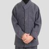 Altair Men Quilted Cotton 100 Jacket Pants Set Zen Meditation Clothing,Temple Clothing Fusion Hanbok (Charcol, M) view 3