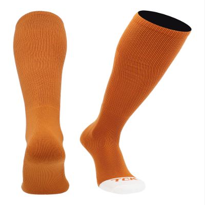 TCK Prosport Performance Tube Socks (Texas Orange, X-Small)