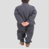 Altair Men Quilted Cotton 100 Jacket Pants Set Zen Meditation Clothing,Temple Clothing Fusion Hanbok (Charcol, L) view 4
