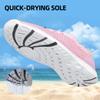 DOUSSPRT Women's Water Shoes Quick Drying Sports Aqua Shoes Pink Size 11 view 4