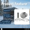 Asaki Piston Kit 09-773-01 Oversize 0.25 with Ring Compatible with Ski-doo Summit/MXZ 670 Snowmobile view 3