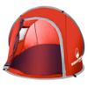 Pop-up Tent 2 Person, Water Resistant Barrel Style Tent for Camping with Rain Fly and Carry Bag, Sunchaser 2-Person Tent by Wakeman Outdoors (Red) view 4