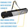 Athletico Peak Snowboard Bag - Padded Snowboard Travel Bag for Air Travel Carries Snow Board Gear Including Snowboarding Boots, Goggles, Etc for Flying (Black/Gray, 157cm) view 2
