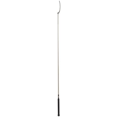 Weaver Equine 39" Riding Whip Horse Training Whip with Comfort Grip Rubber Handle, Horse Control, Show Ring Competition Accessory, Gray