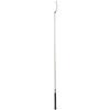 Weaver Equine 39" Riding Whip Horse Training Whip with Comfort Grip Rubber Handle, Horse Control, Show Ring Competition Accessory, Gray view 1