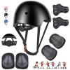 DaCool Kids Bike Helmet Skateboard Knee Pads - Toddler Helmet Adjustable for 3-8 Years Old Boys Girls Kids Protective Gear Set for Sport Cycling Bike Roller Skating Scooter view 1