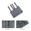 EXCELLENT ELITE SPANKER AK Magazine Pouch Triple Open Top Molle Mag Pouch for AK47 AK74 AR-15 Pmags Magazine(Triple-Grey) view 4