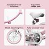 Segway Ninebot Kids Bike for Boys and Girls, 14 inch with Training Wheels, Pink view 4
