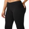 No nonsense Women's Classic Denim Leggings with Real Back Pockets, Elastic Waist, High Waisted - Stretchy & Trendy Jeans - Black - XX-Large view 3