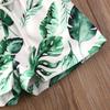 Baby Boy Girl Hawaiian Beach Shorts Swim Trunks Pineapple Fruit Leaf Cartoon Print Casual Broad Shorts Swimwear 0-4T (Leaves Beach Shorts, 1-2 Years) view 4