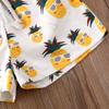 Baby Boy Girl Hawaiian Beach Shorts Swim Trunks Pineapple Fruit Leaf Cartoon Print Casual Broad Shorts Swimwear 0-4T (Pineapple Beach Shorts, 1-2 Years) view 4