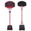 Best Gift Portable Removable Adjustable Teenager Basketball Rack Black & Red Height Adjustable Portable Basketball System, 1.6m~2.18m view 1