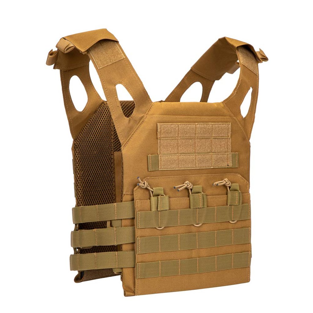 Jipemtra Tactical Airsoft Vest Molle Breathable JPC Game Protective Adjustable Modular Chest Set CS Field Training Vest for Slim Person Outdoors