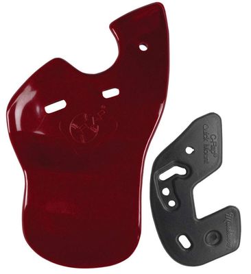C Flap Jaw Protection w/Quick Mount (no Drill) - Left Hand Batter - Cardinal