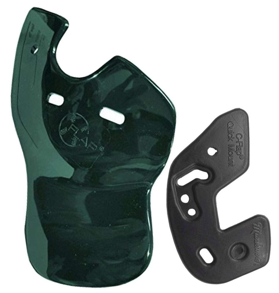 C Flap Jaw Protection w/Quick Mount (no Drill) - Right Hand Batter - Dark Green