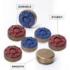 GSE Games & Sports Expert 2-5/16" (59 mm) Set of 8 Bronze Shuffleboard Pucks for Shuffleboard Table Accessories view 3