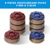 GSE Games & Sports Expert 2-5/16" (59 mm) Set of 8 Bronze Shuffleboard Pucks for Shuffleboard Table Accessories view 4