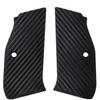LOK Grips CZ Shadow 2 Palm Swell Ridgebacks G10 Grips Solid Black view 1