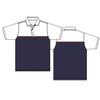Monterey Club Men's Champion Colorblock Polo Shirt #1199 (Navy/White/Red, Small) view 2