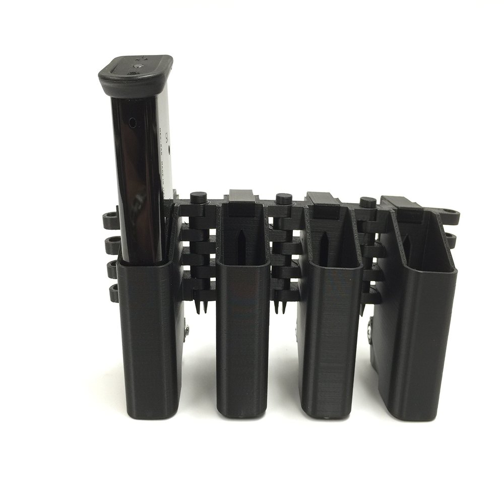 eAMP Challenger - CZ 75 / CZ 85 Quad Magazine Pouch - MagP0153-D