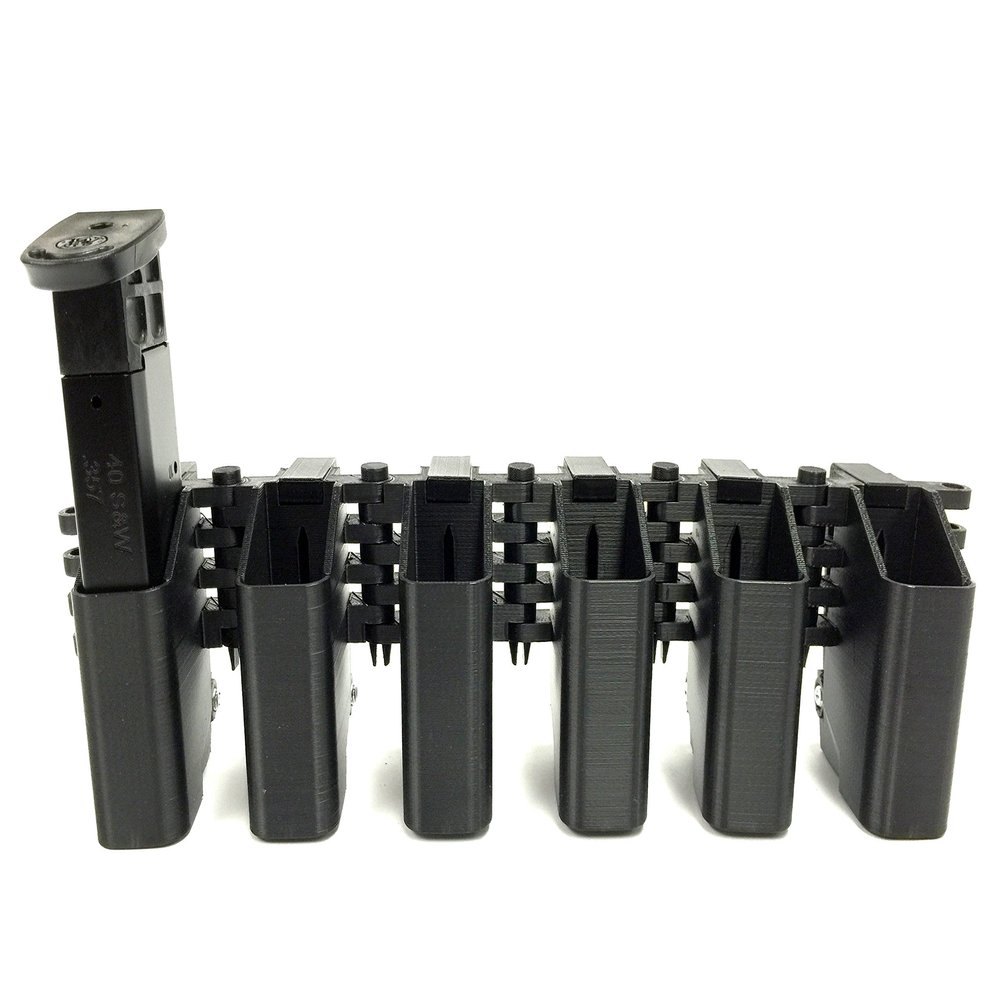 eAMP Challenger - S&W M&P 9mm/40 Double Stack Six Magazine Pouch - MagP0145-F